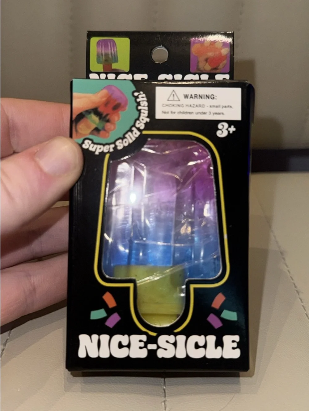 Multi-Color Super Squish Popsicle Stress Toy